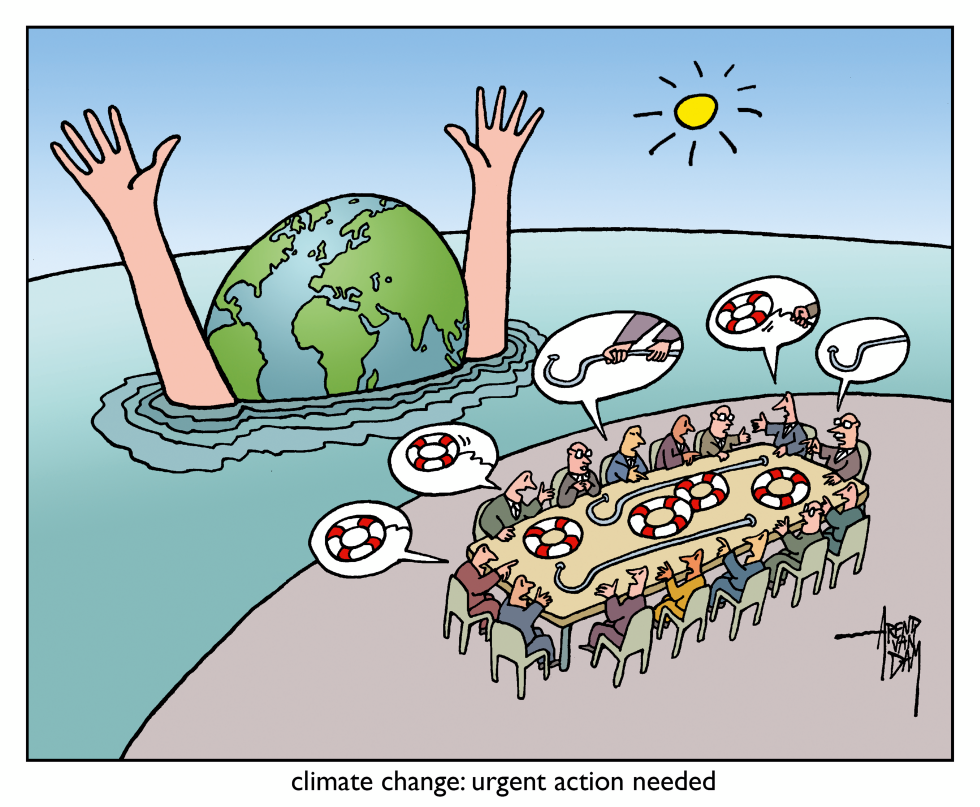 climate change no talks but actions