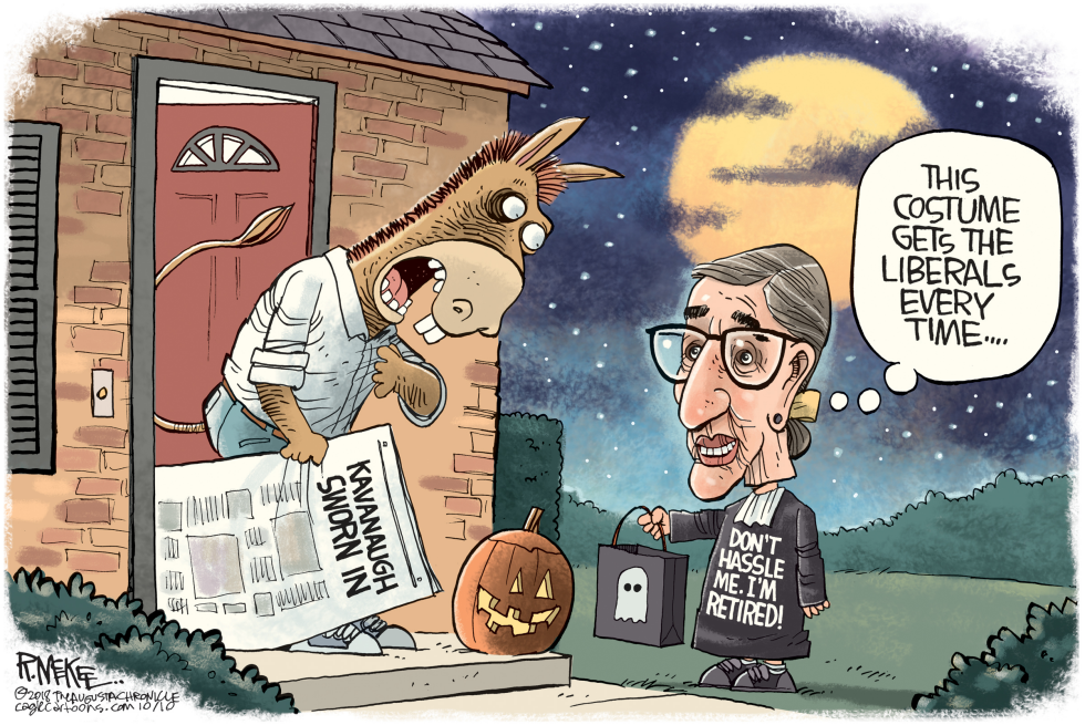  GINSBURG COSTUME by Rick McKee