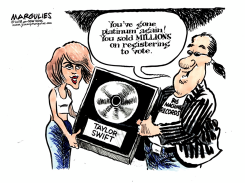 TAYLOR SWIFT VOTER REGISTRATION  by Jimmy Margulies