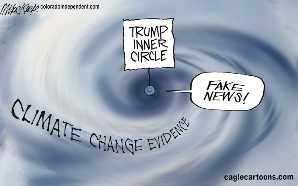  CLIMATE CHANGE EVIDENCE by Mike Keefe