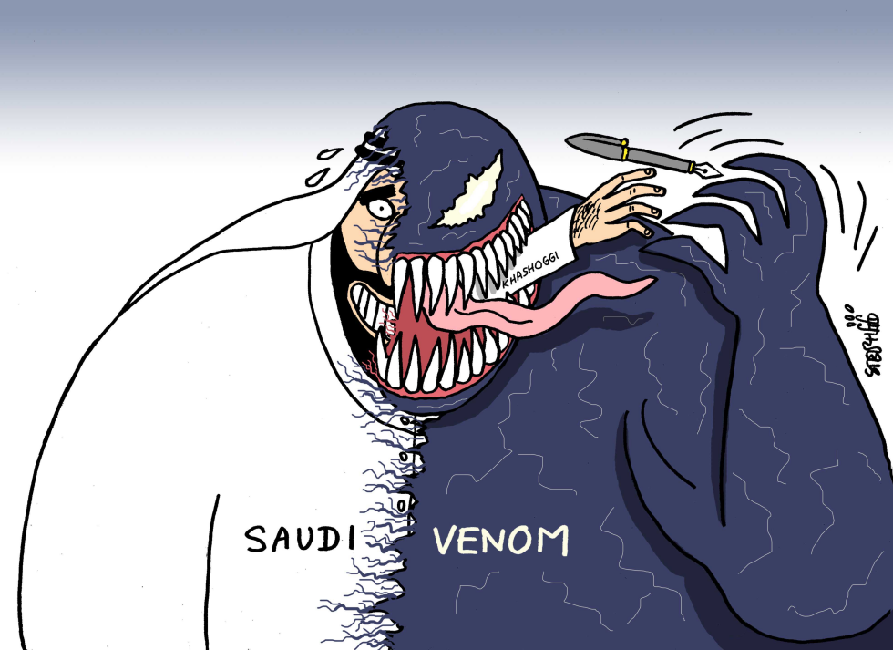 Khashoggi eaten by Saudi Venom
