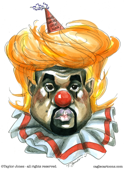 KANYE CLOWN - by Taylor Jones