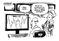 WILD WEEK ON WALL STREET by Jimmy Margulies