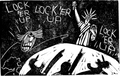 LOCK HER UP by Randall Enos