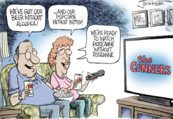 ROSEANNE WITHOUT ROSEANNE by Joe Heller