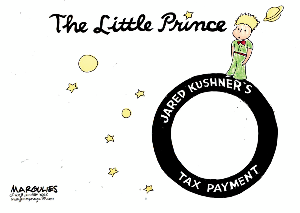 Jared Kushner paid no taxes color