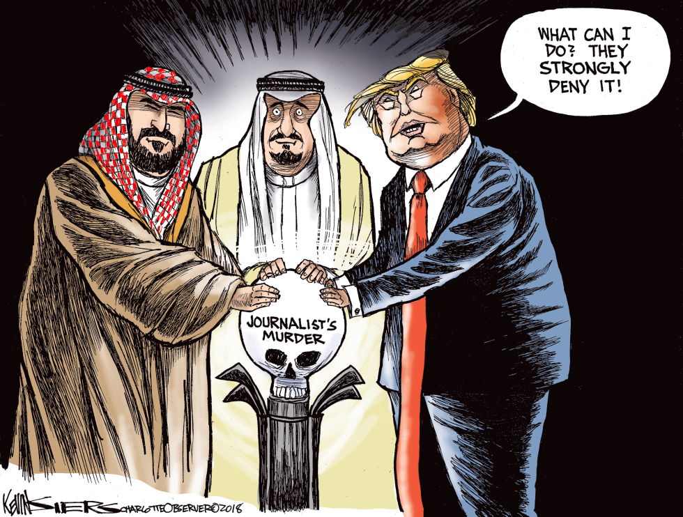  JAMAL KHASHOGGI by Kevin Siers