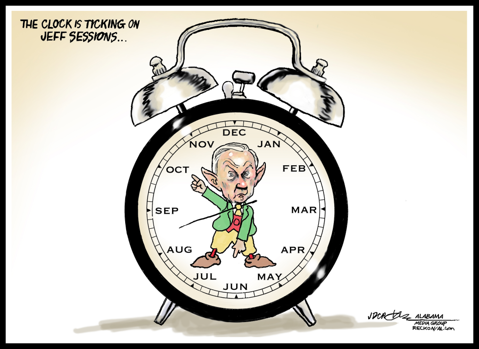 Jeff Sessions Clock