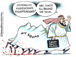 SAUDI HIT SQUAD by Dave Granlund