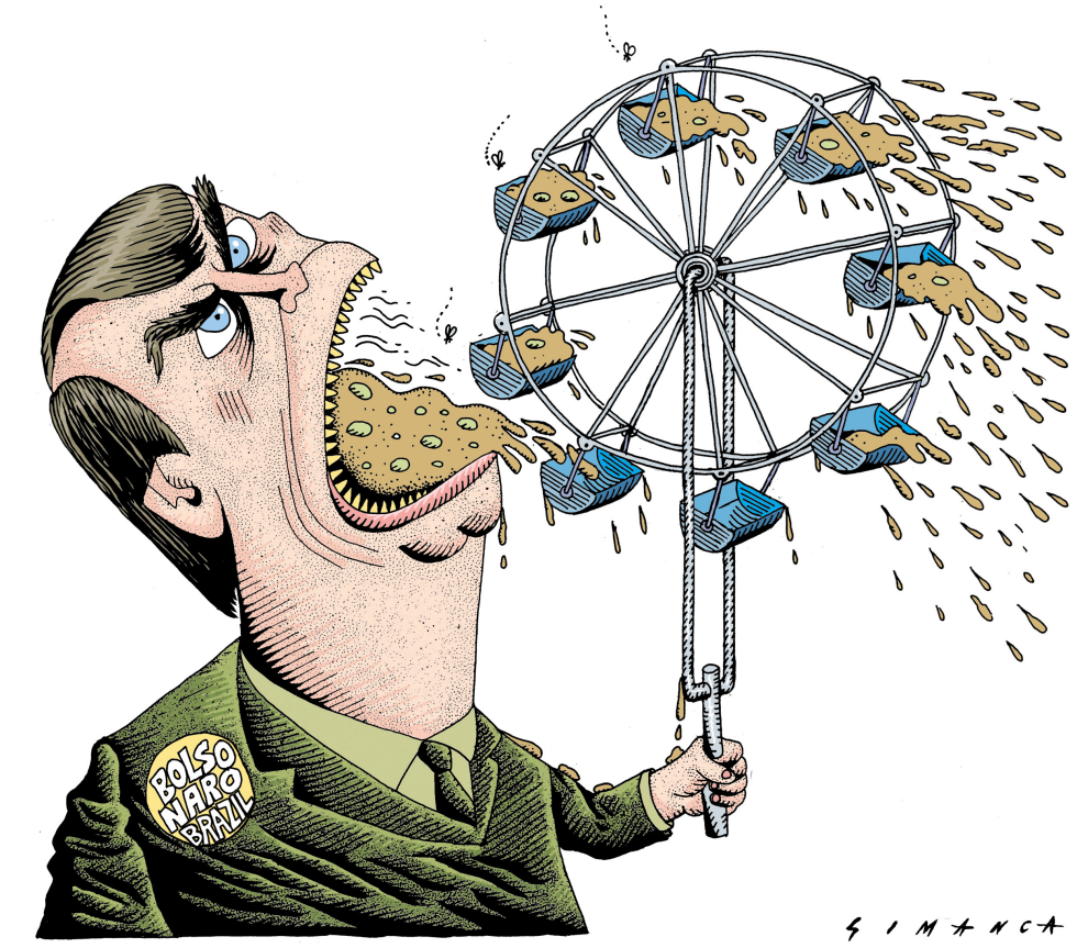  BOLSONARO'S SPEECH MACHINE by Osmani Simanca