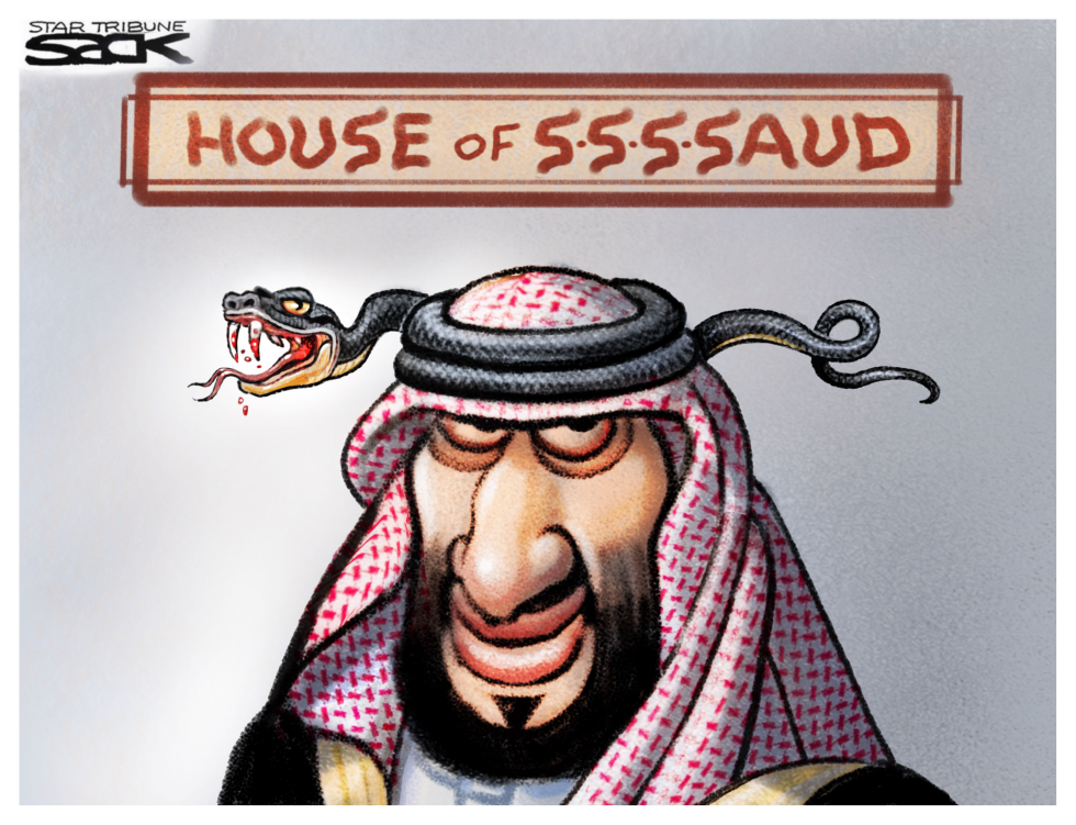  SAUDI MURDERER by Steve Sack