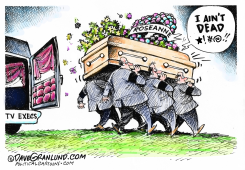 ROSEANNE KILLED OFF by Dave Granlund