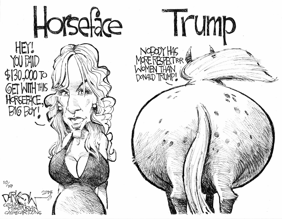 Trump Rump and Horseface Daniels