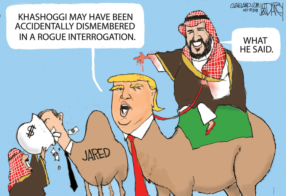 Trump Khashoggi Spin