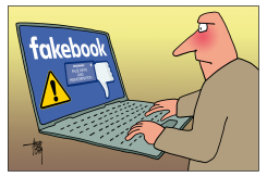 FACEBOOK AND NEWS by Arend Van Dam