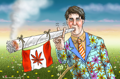 CANNABIS TRUDEAU by Marian Kamensky