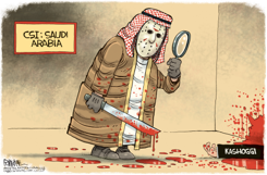 CSI SAUDI ARABIA by Rick McKee