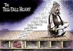 JAMAL KHASHOGGI MURDER by Joe Heller