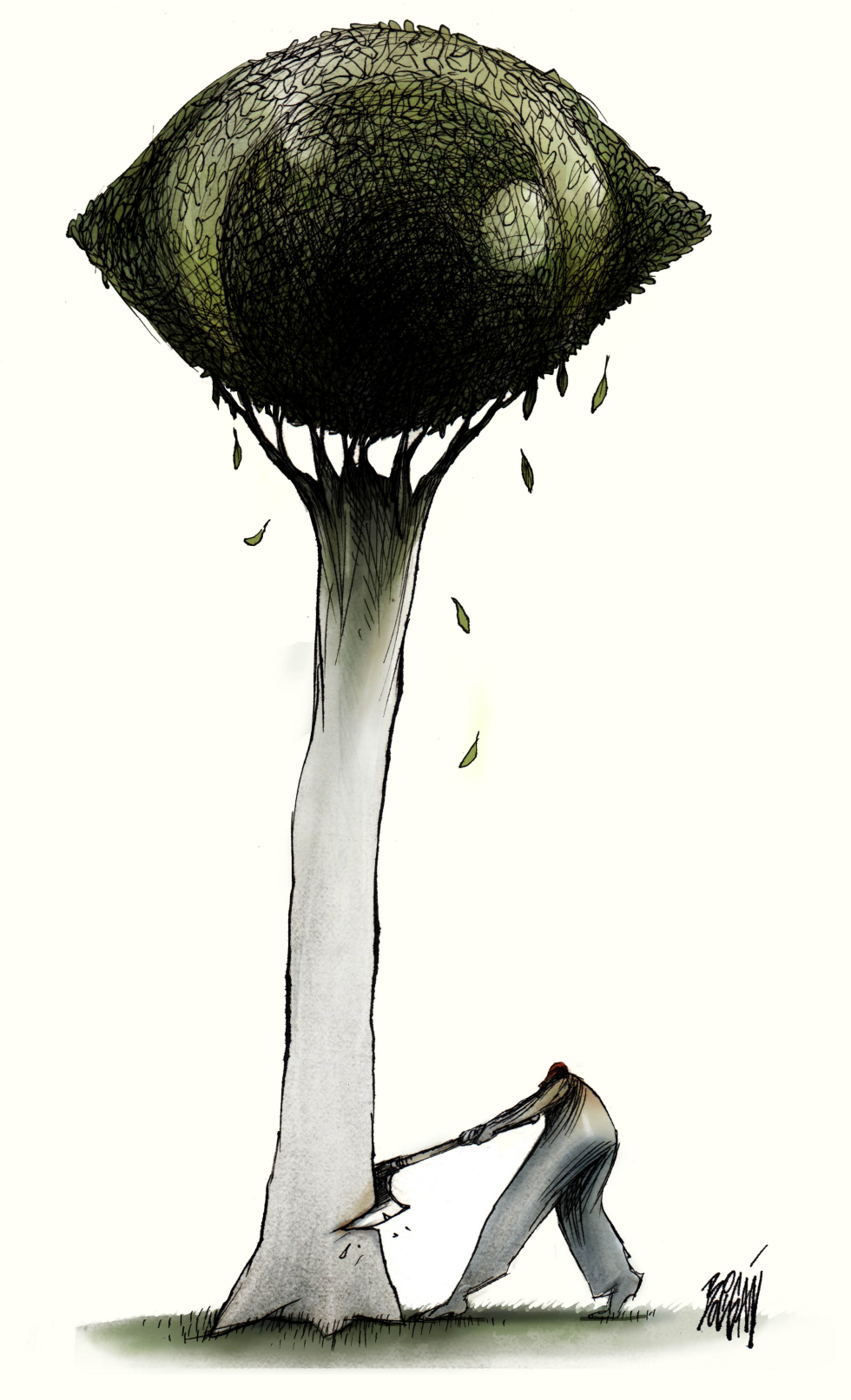 Lagrimas verdes /