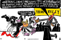 CAMPAIGN TRAIL  by Randall Enos