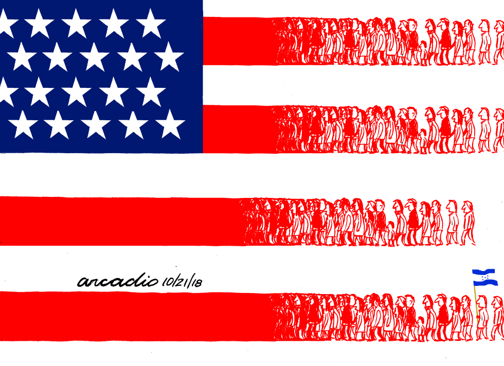Immigrant avalanche/Aval- ancha inmigrante