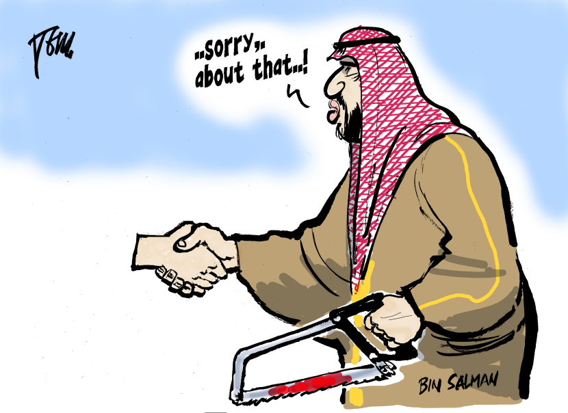 Mistake about Khashoggi