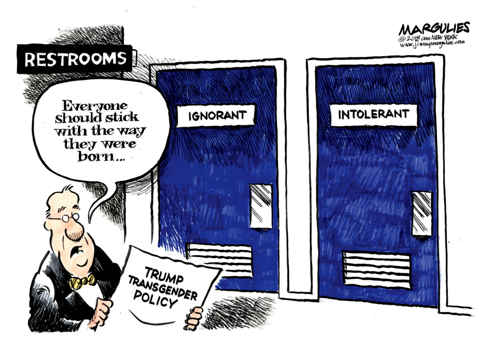 Trump Transgender policy color