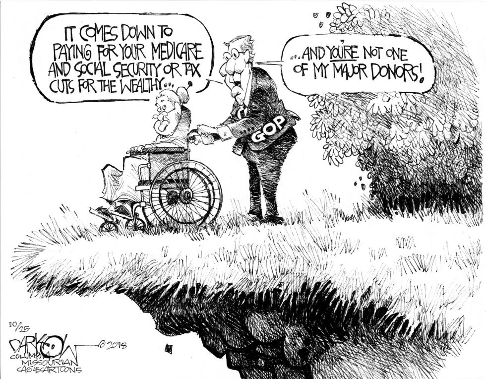 Paying for the tax cut