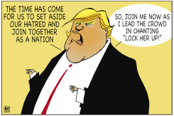 TRUMP THE UNITER,  by Randy Bish