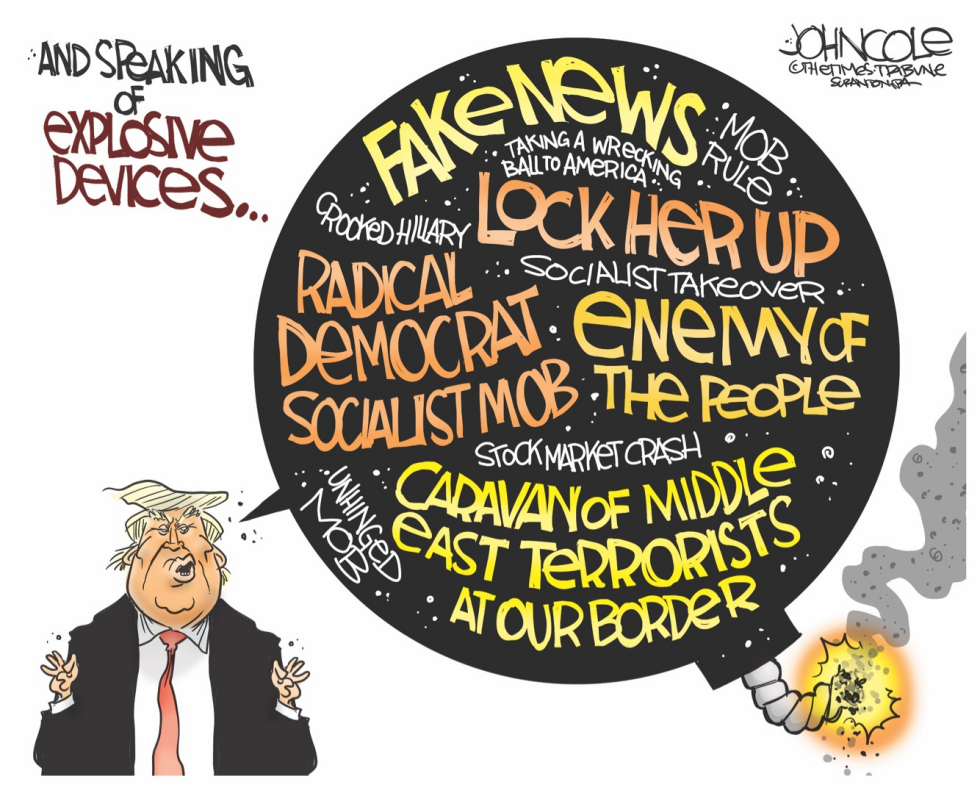 Explosive rhetoric