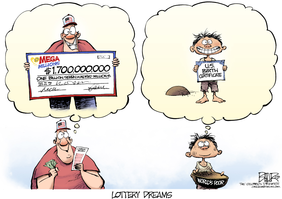  AMERICAN LOTTERY by Nate Beeler