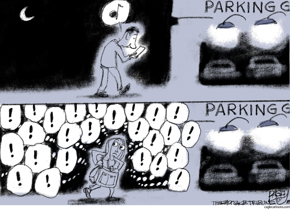  FEAR FOR WOMEN - NOT MEN by Pat Bagley