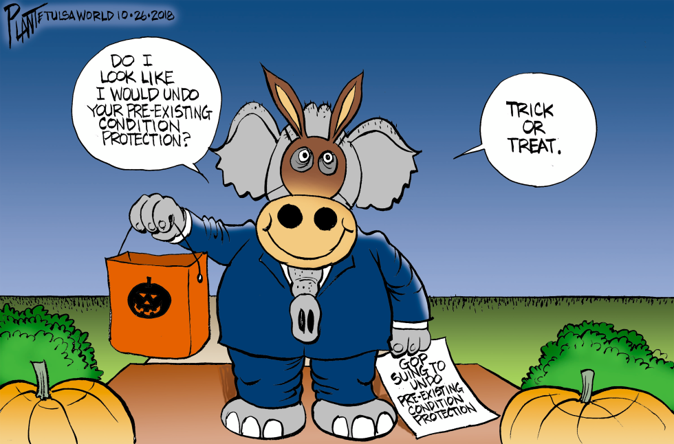 A real trick or treat