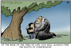 PITTSBURGH SYNAGOGUE SHOOTING,  by Randy Bish
