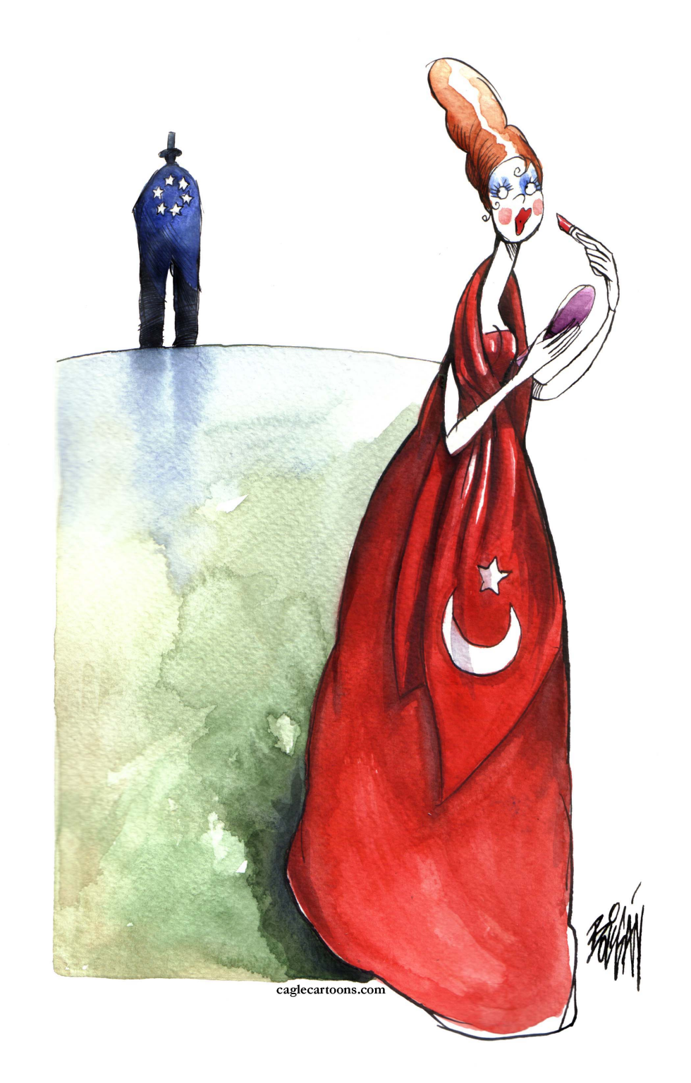 Turquía Coqueta/ COLOR