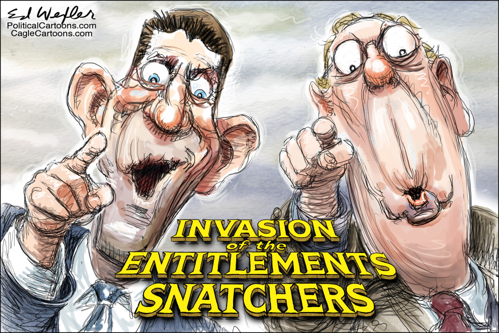 Ryan,McConnell Invasion of Entitlement Snatchers