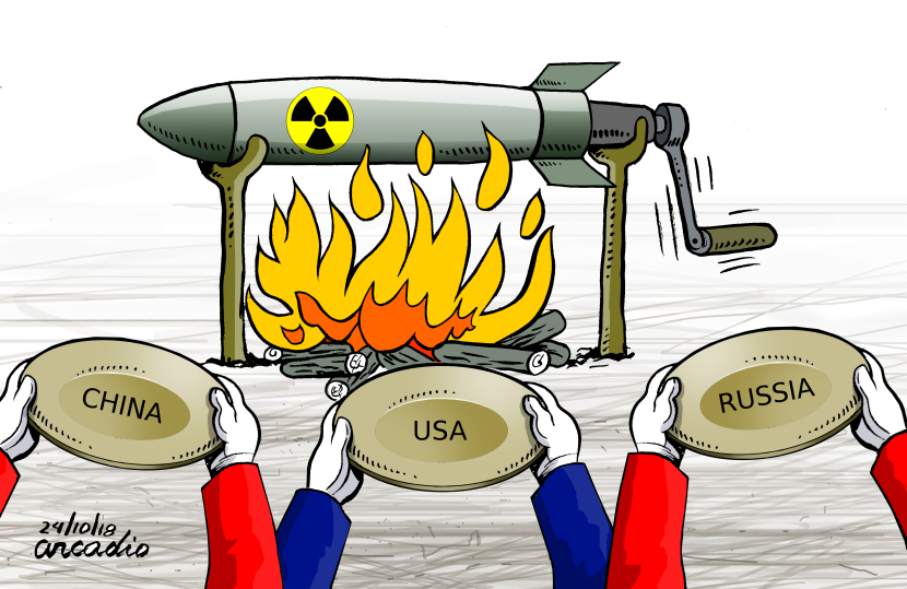 Weapons' hungry/ Hambre de armas