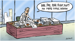 EXECUTIVE STRESS REACTION by Chris Slane