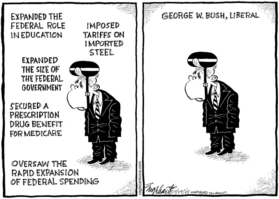 Bush Neo Non-Conservative