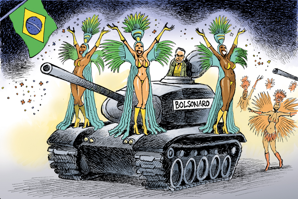 Far-right president in Brazil