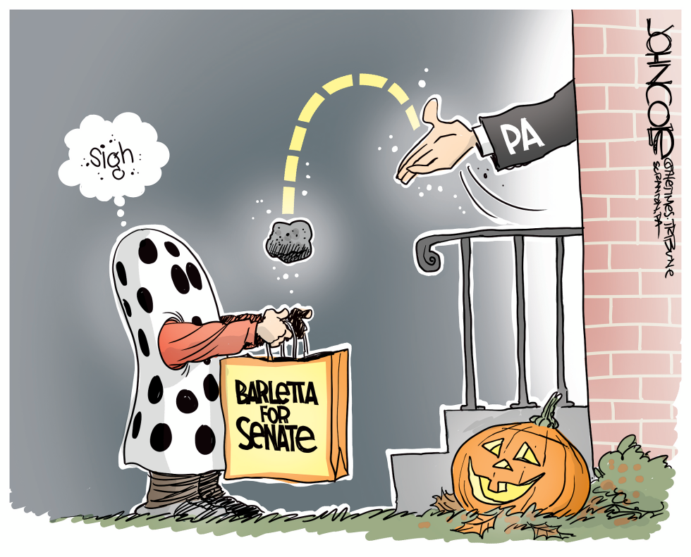 LOCAL PA Lou Barletta gets a rock