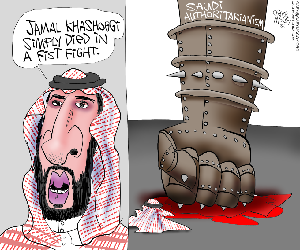 Khashoggie Fist Fight