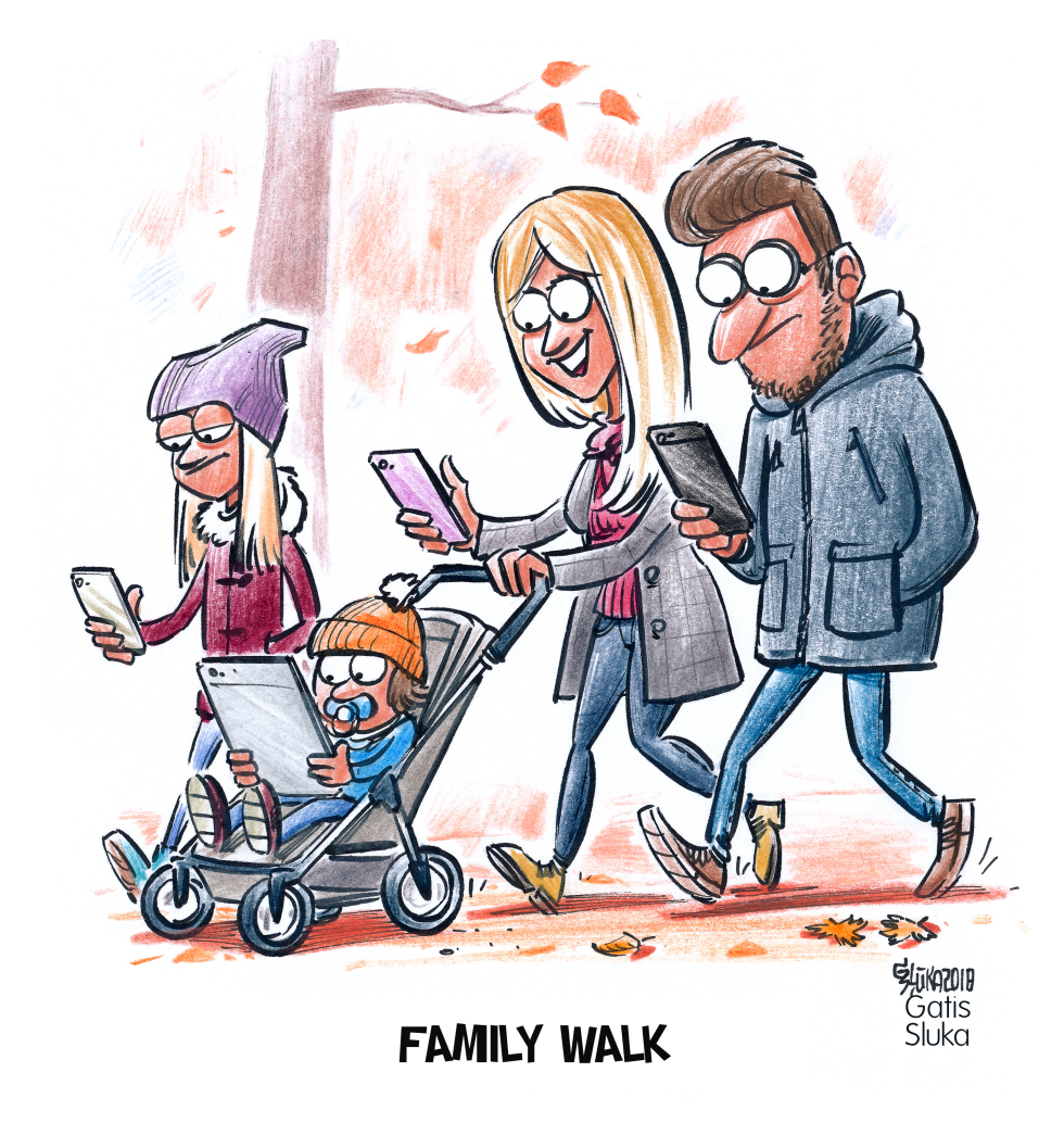 Family walk
