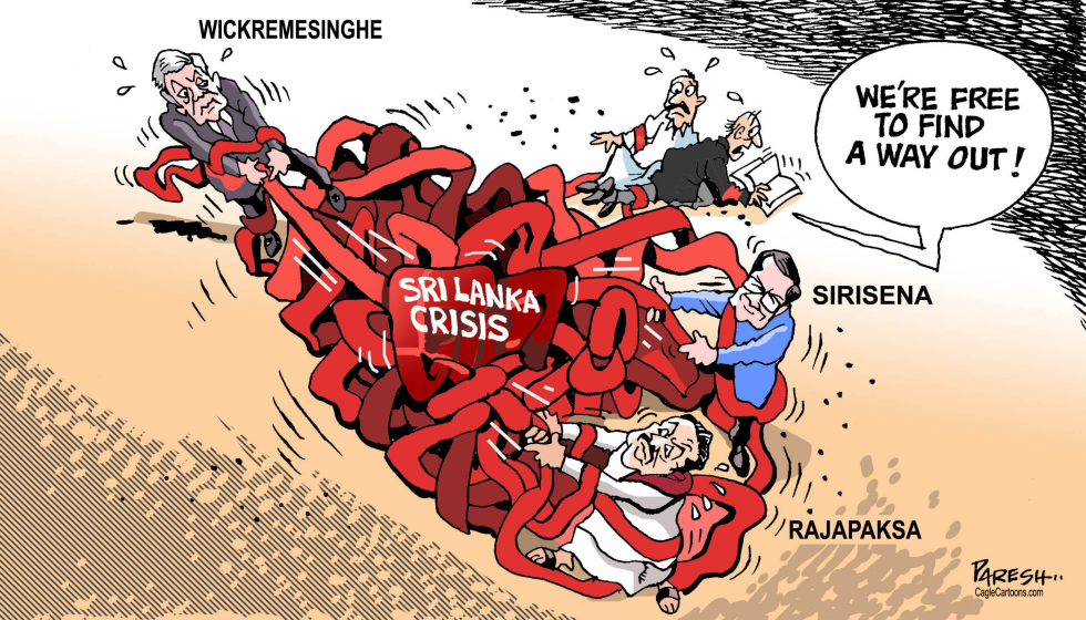  SRI LANKA CRISIS by Paresh Nath