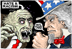 HATE AND RACISM by Monte Wolverton