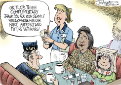 VETERANS DAY by Joe Heller
