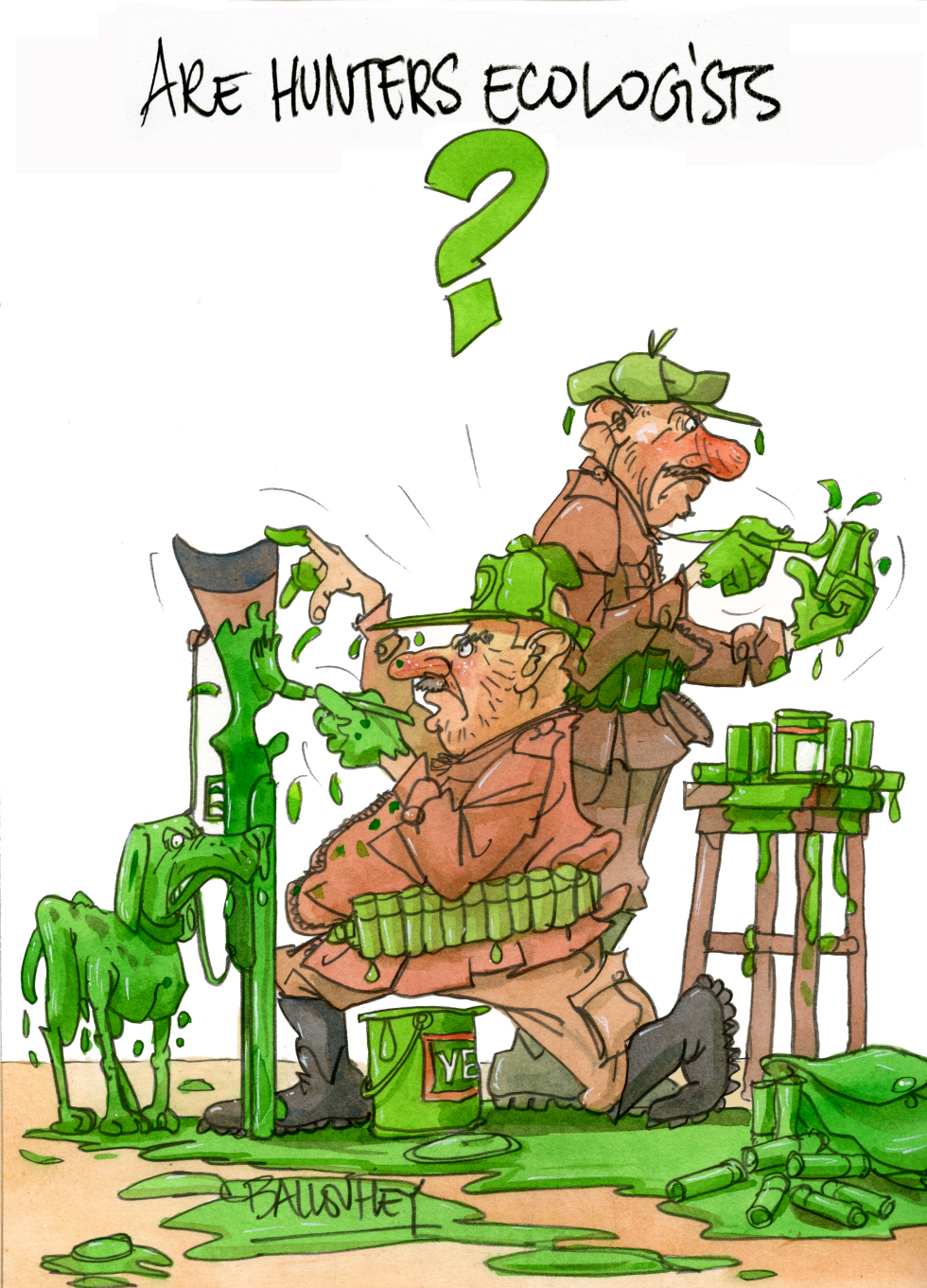 Hunters and ecologists