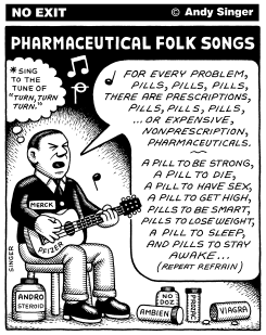 PHARMACEUTICAL FOLK SONGS by Andy Singer