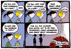 REMEMBRANCE DAY 2018 by Ingrid Rice