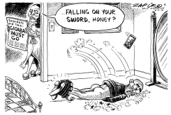 GIGABA MUST GO by Zapiro